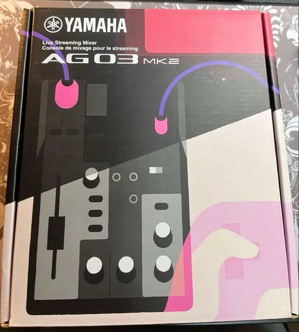 Yamaha AG03 MK2 ライブストリーミングミキサー