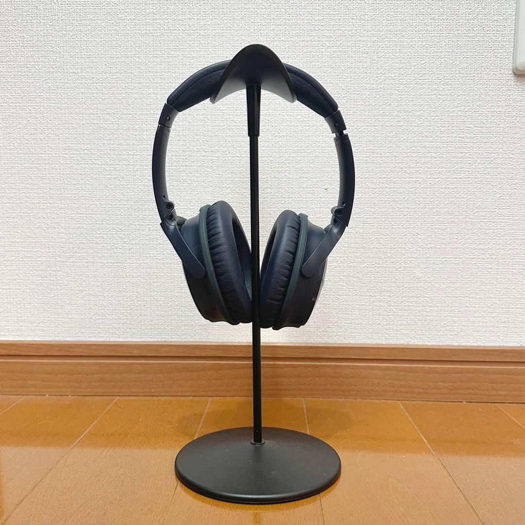 Bose QC35 Ⅱ ボーズ ヘッドホン スタンド付き ネイビー ワイヤレス