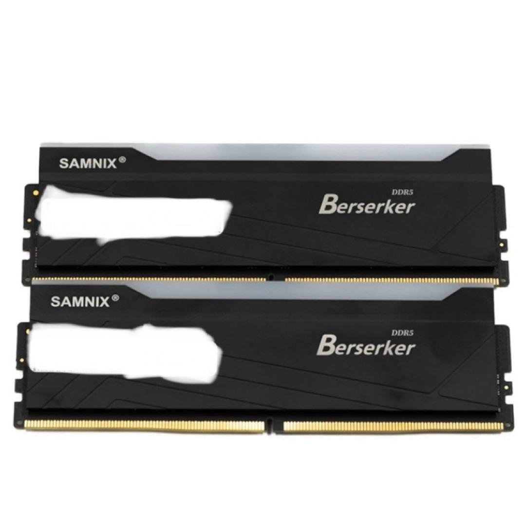 メモリー SAMNIX DDR5-7200 16GBx2(32GB)