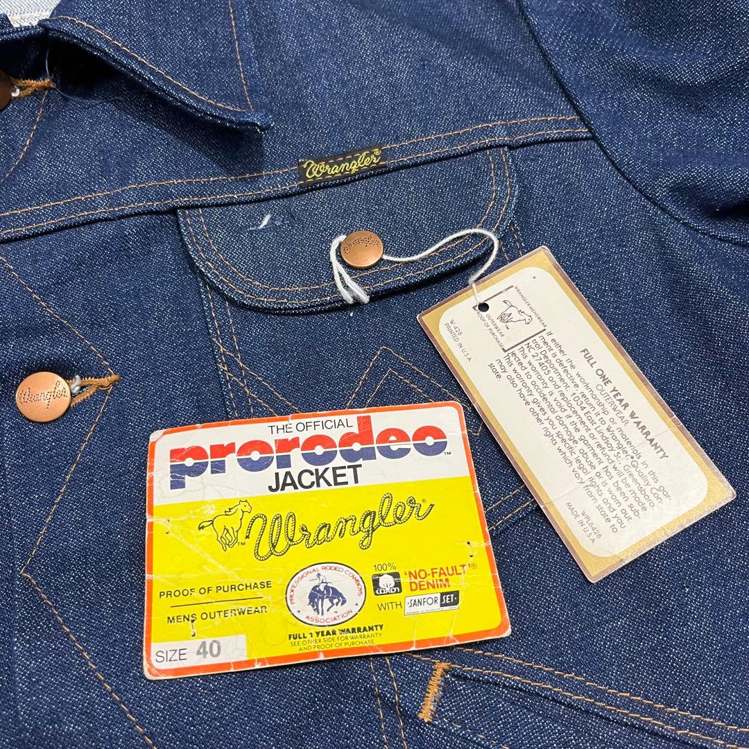 デッドストック 80s Wrangler 126MJ デニム ジャケット