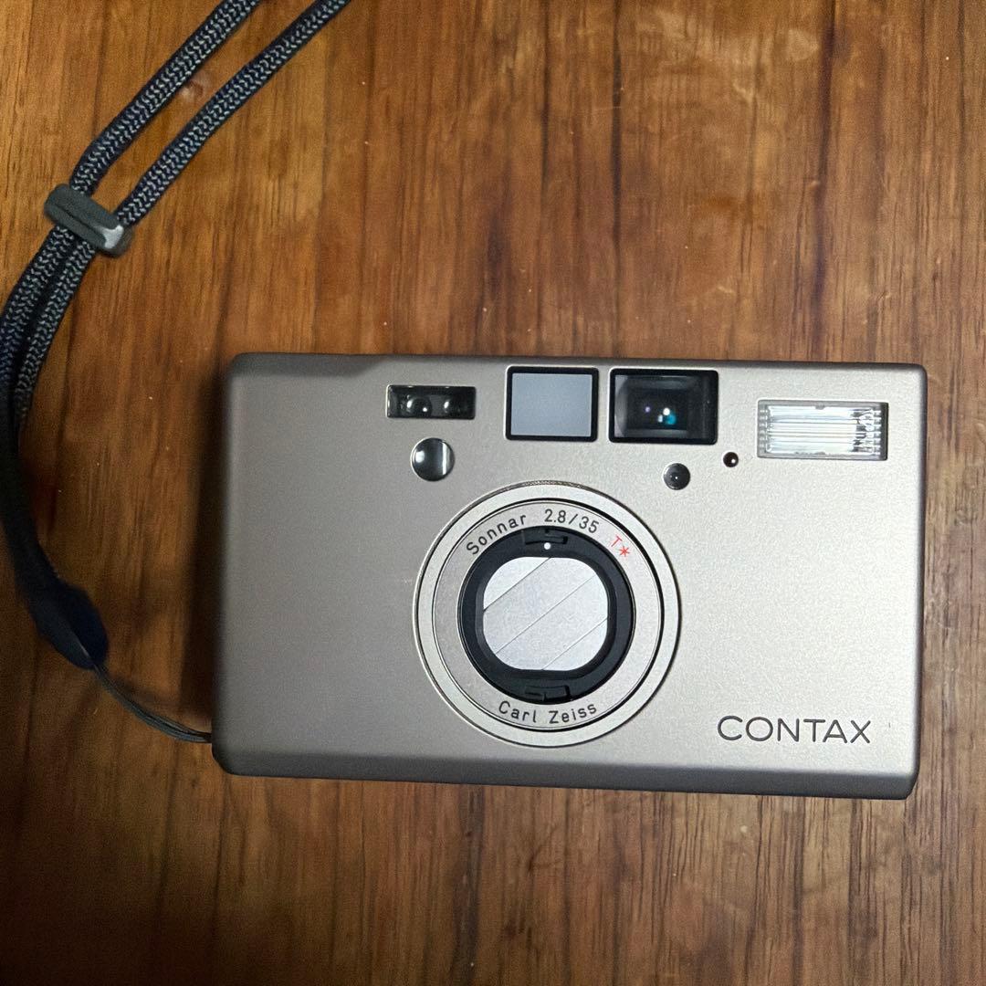 CONTAX T3 コンパクトフィルムカメラ ケース付き