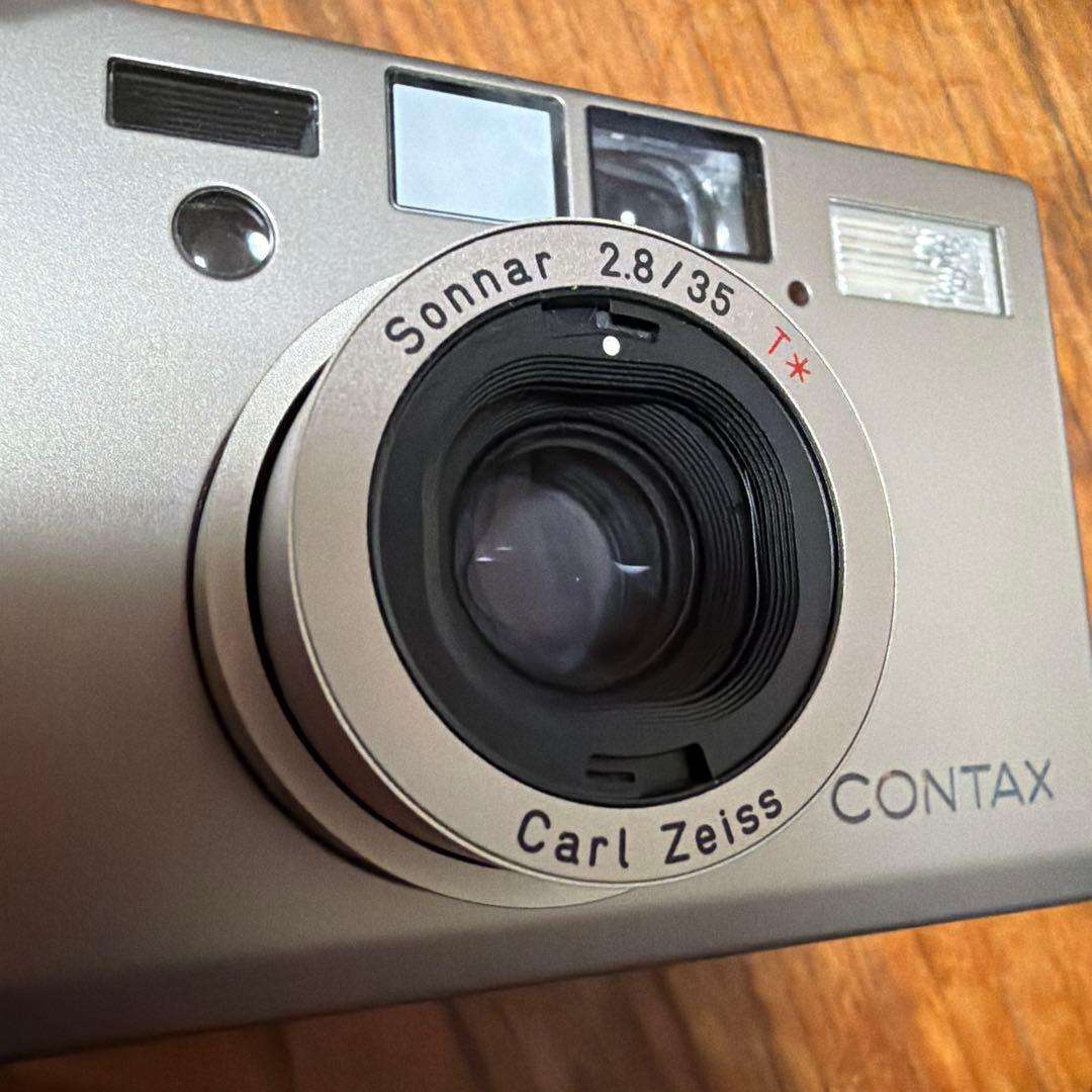 CONTAX T3 コンパクトフィルムカメラ ケース付き