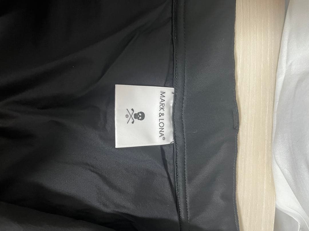 定価5万 MARK&LONA ダウンスカート 38 黒 Fleur 防寒 金