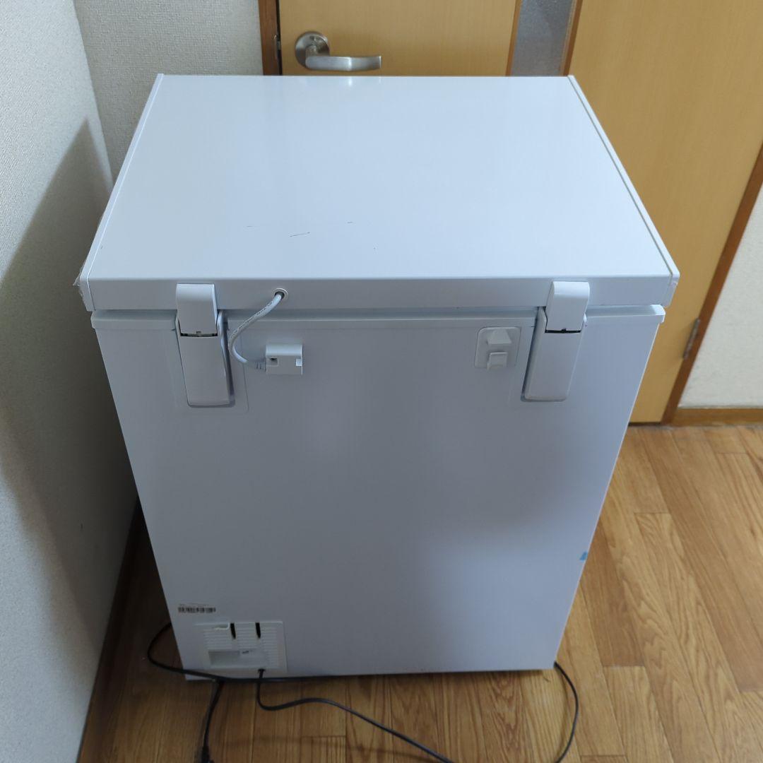 冷凍庫 142L 上開き ストッカー 小型 家庭用 RCC143WH(E)