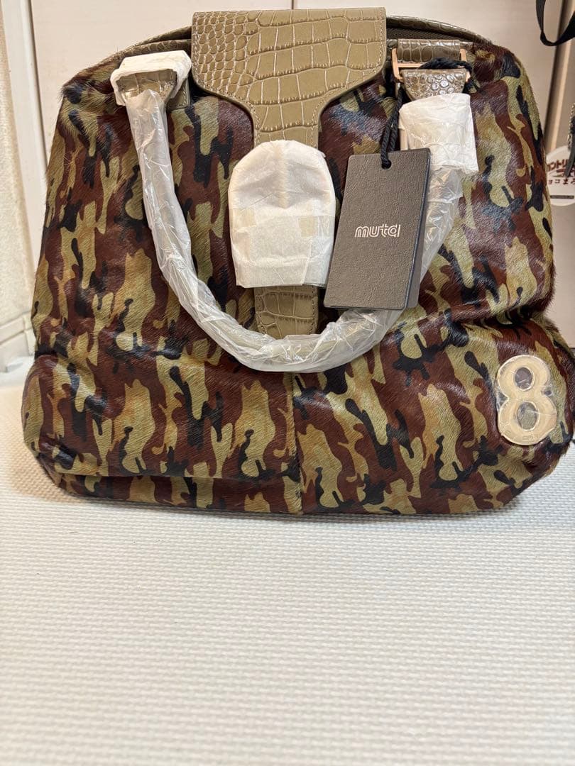 muta 迷彩柄大容量バッグ