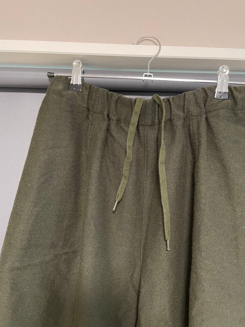 コットンウールドロストパンツ　カレンソロジー