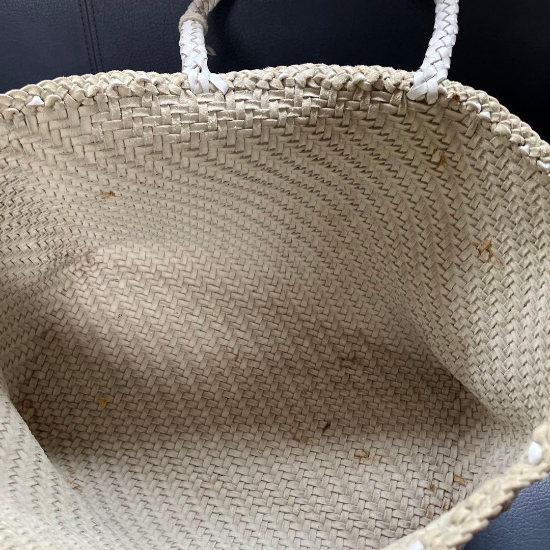 Craig for HUMAN WOMAN メッシュ レザー トートバッグ 本革