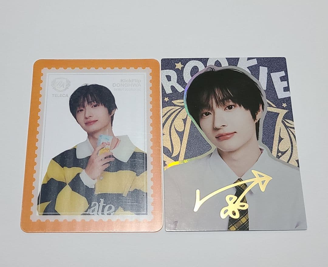 DONGHWA ドンファ 2枚 Teleca KickFlip K-POP