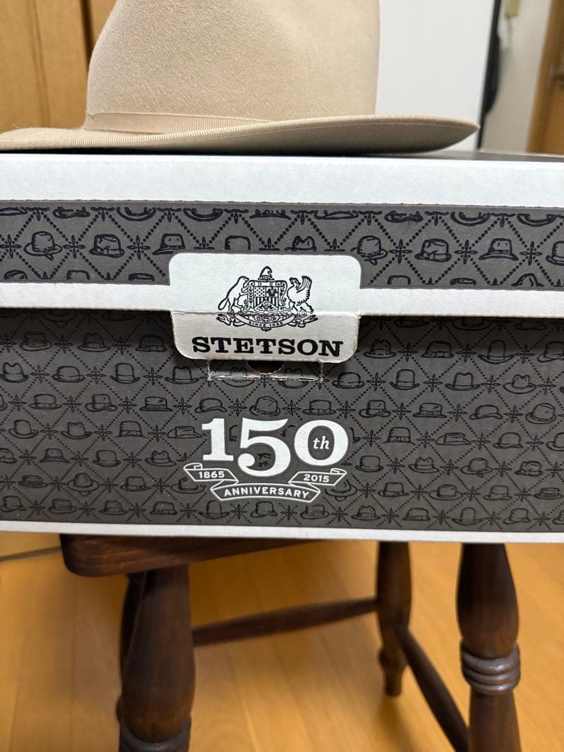 ステットソン　プレミア　ストラトライナーST969 サンドベージュ　サイズ59