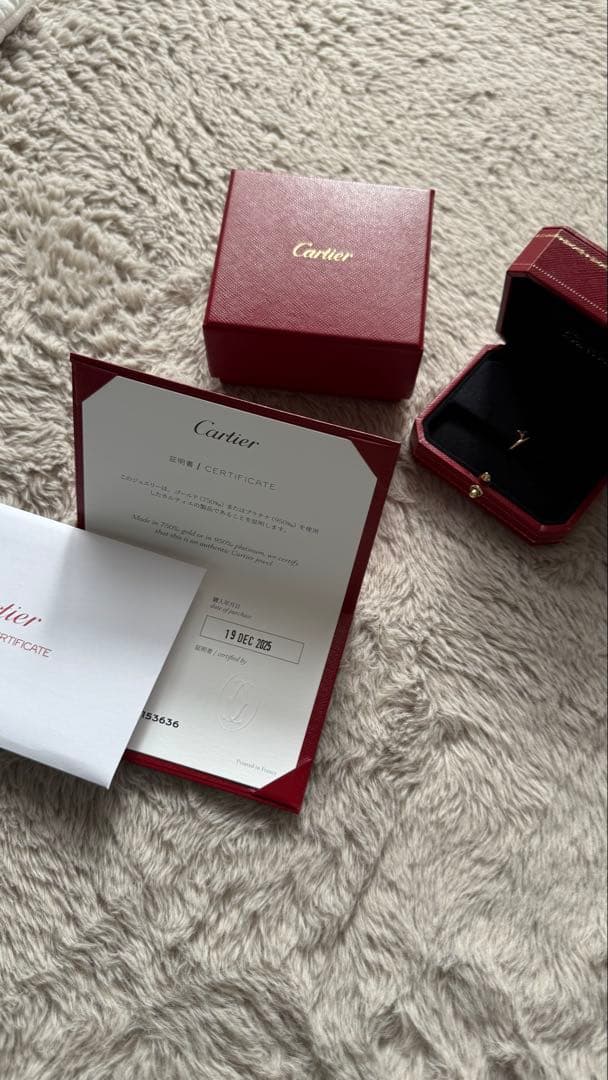 Cartier ジュストアンクル　シングルピアス