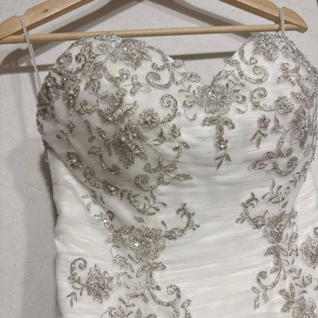 mermaid wedding 9号 約Mサイズ(ウエディング結婚式・発表会