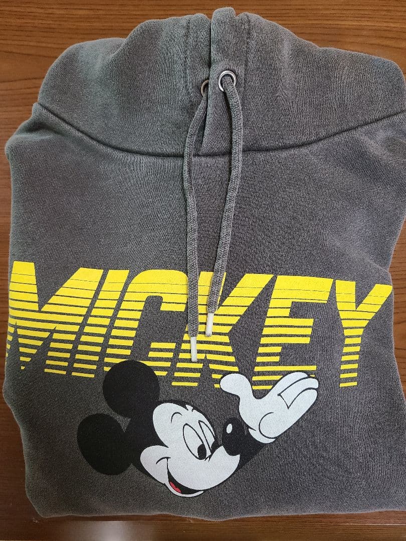 GOOD ROCK SPEED ミッキー パーカー グレー