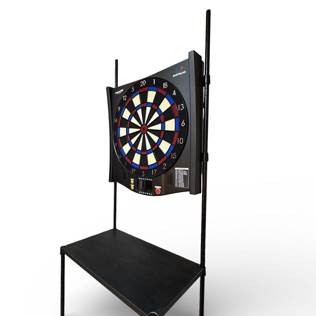 すぐ投げれる！ダーツライブ100S ボード＆スタンドセット 目立つ傷なし 美品