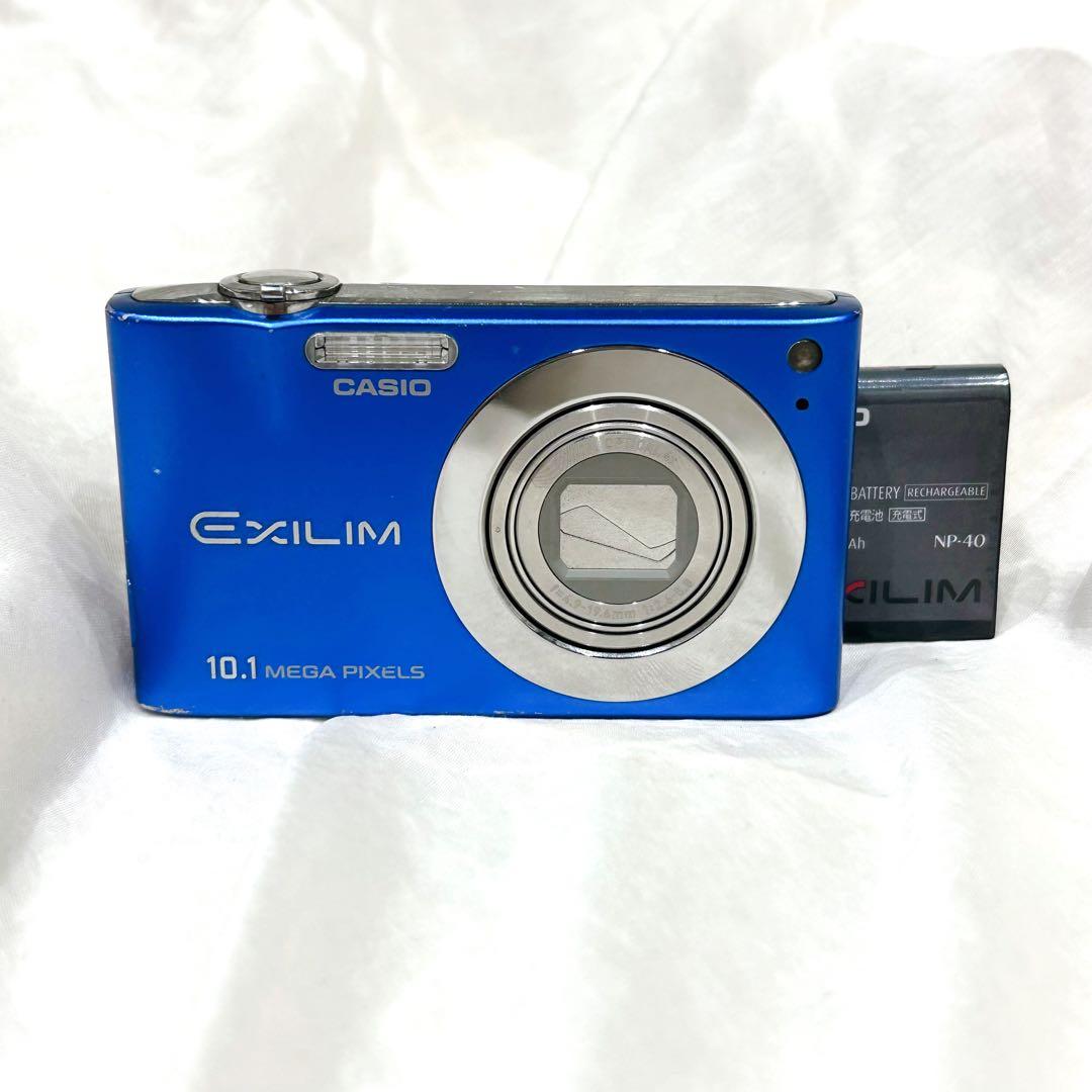 動作良好✨ CASIO EXILIM EX-Z100 ブルー レアカラー
