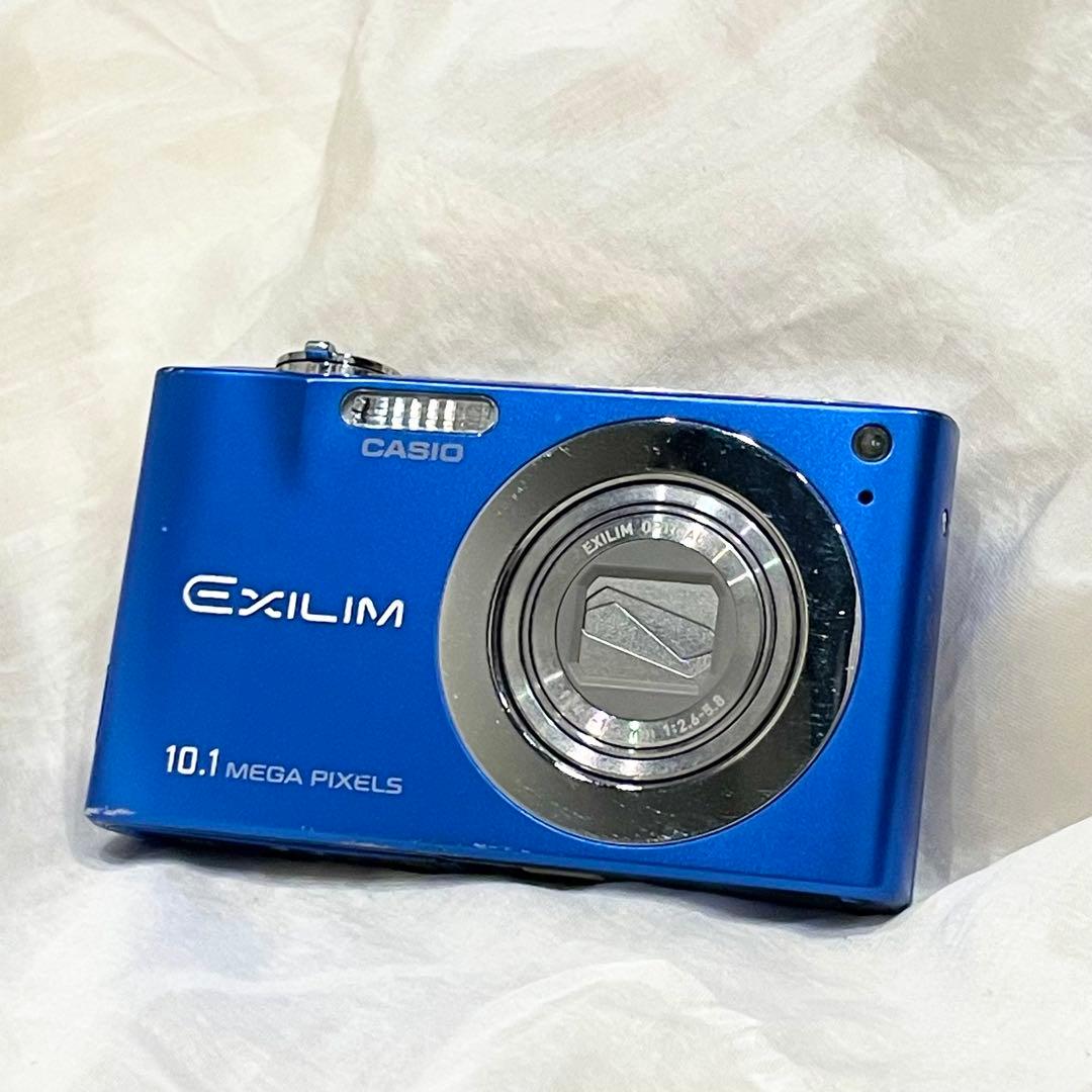 動作良好✨ CASIO EXILIM EX-Z100 ブルー レアカラー