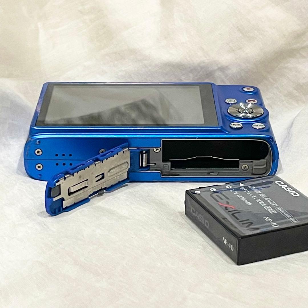 動作良好✨ CASIO EXILIM EX-Z100 ブルー レアカラー