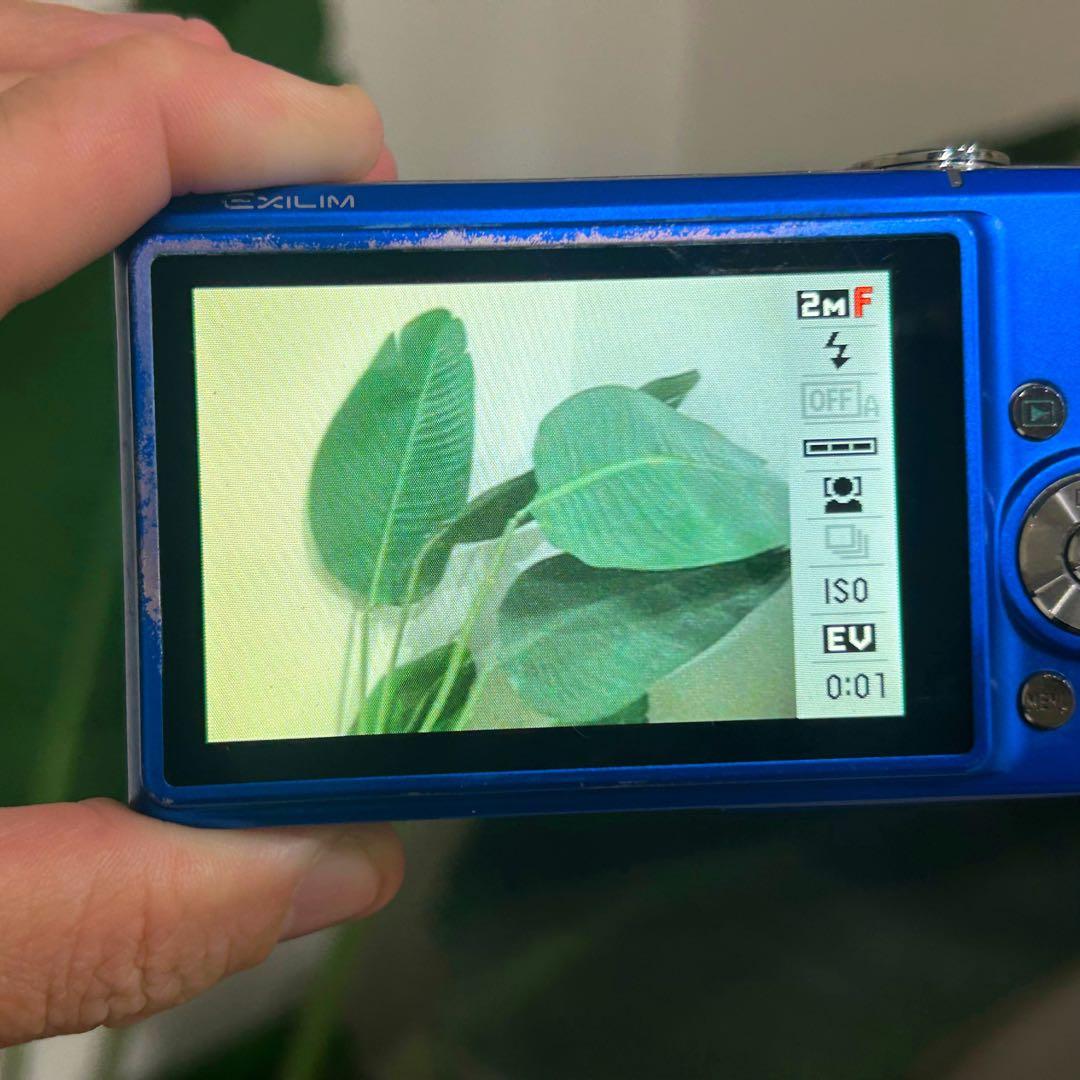 動作良好✨ CASIO EXILIM EX-Z100 ブルー レアカラー