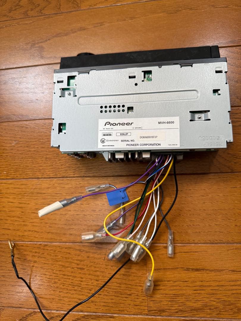 carrozzeria MVH-6600ヘッドユニット