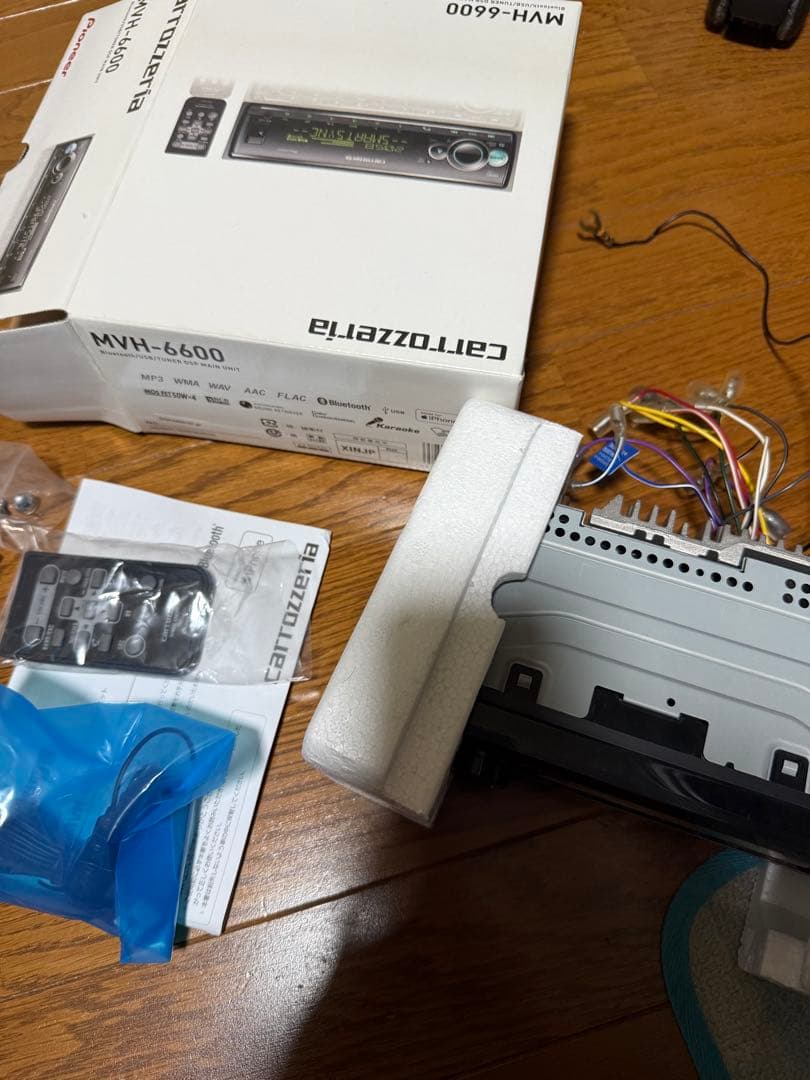 carrozzeria MVH-6600ヘッドユニット