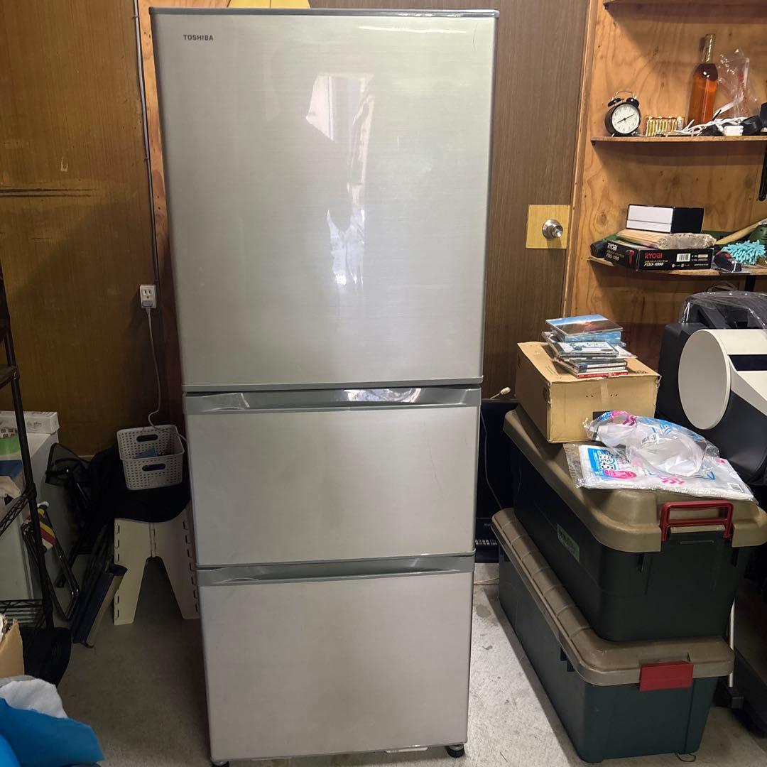 サダ吉 東芝 冷蔵庫 GR-M33S ホワイト 2018年製