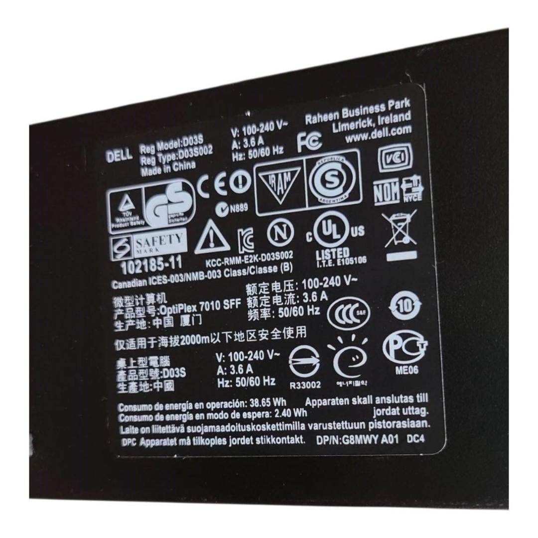 【ジャンク】DELL D03S　Windows7 Pro OA 現状品