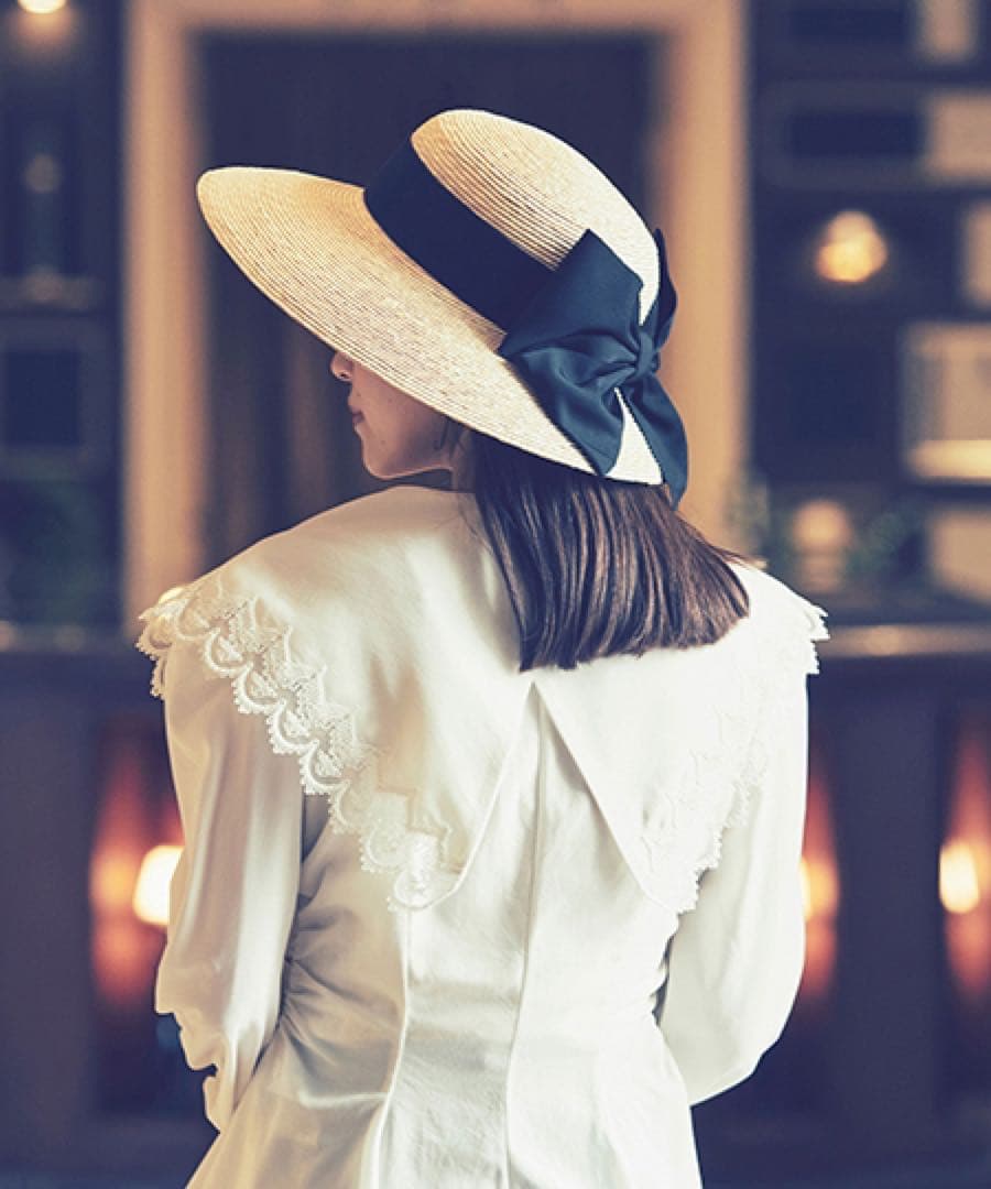 ♡夏 ca4la カシラ 麦わら帽子 カサブランカ♡