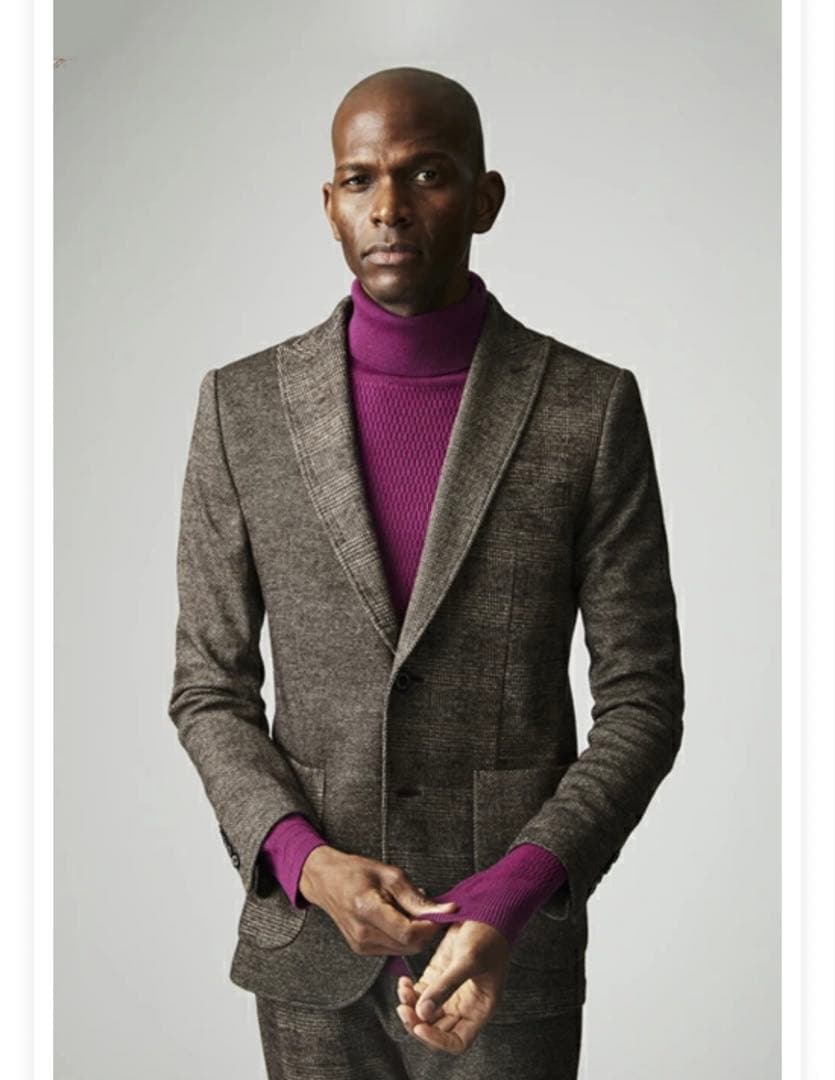 1piu1uguale3 ジャケットとパンツセット　スーツ　クレイジー