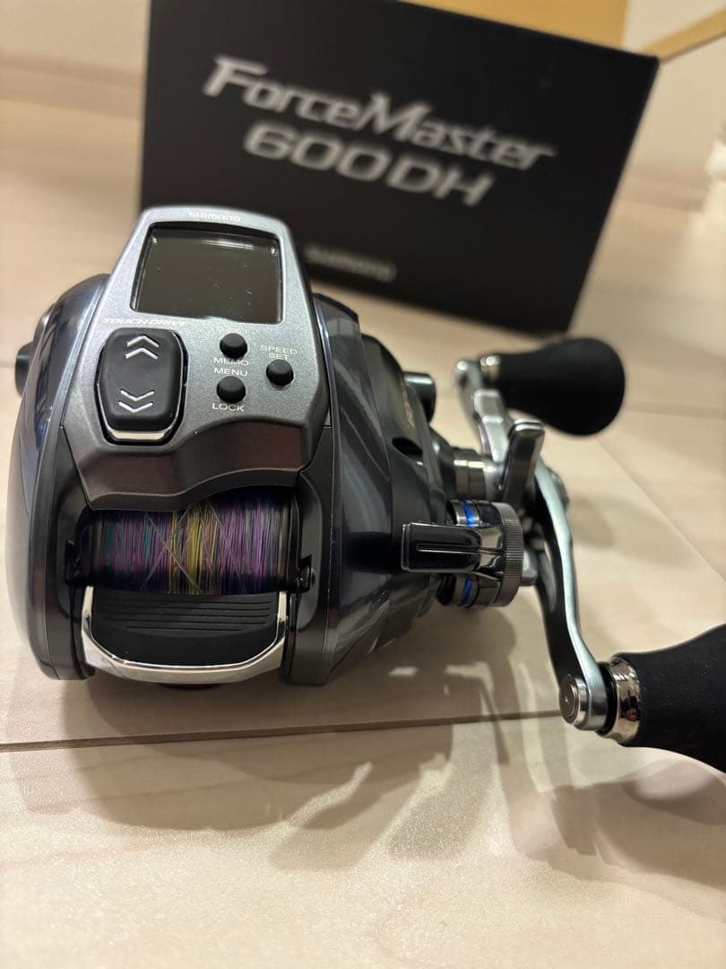 シマノ　フォースマスター23 600DH 電動リール ダークグレー
