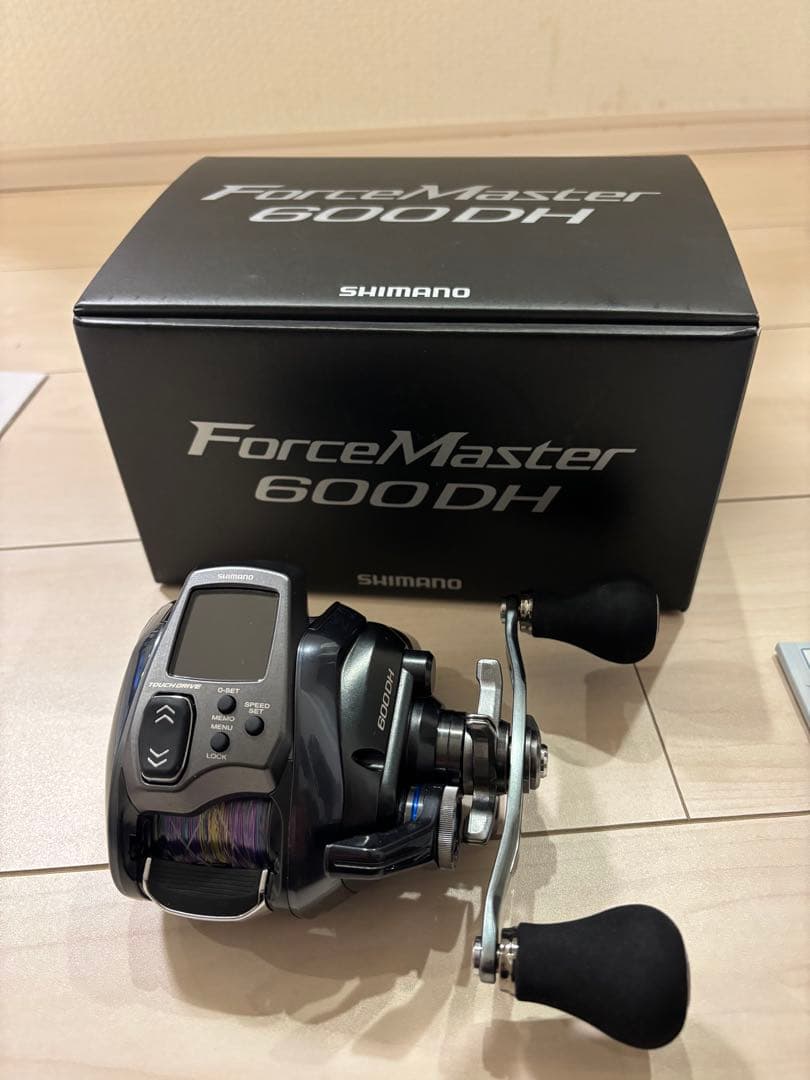 シマノ　フォースマスター23 600DH 電動リール ダークグレー