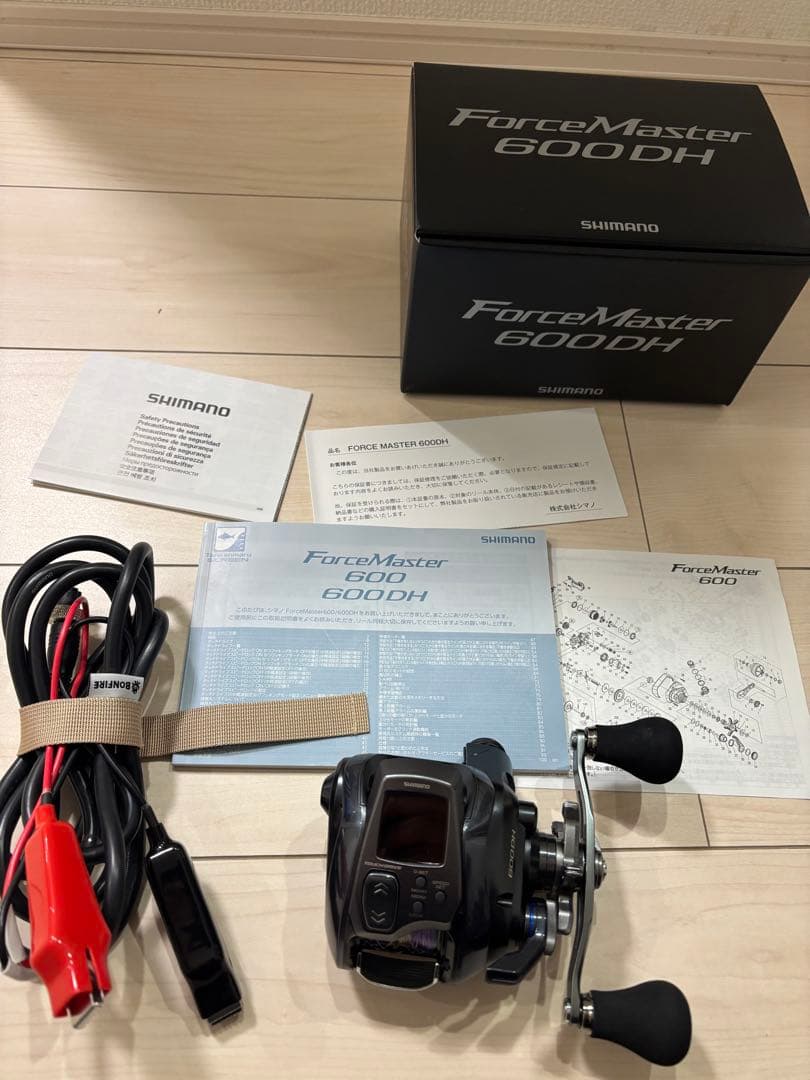 シマノ　フォースマスター23 600DH 電動リール ダークグレー