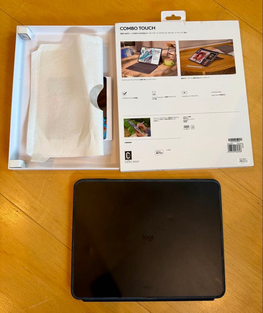 logicool COMBO TOUCH iPad用キーボードカバー