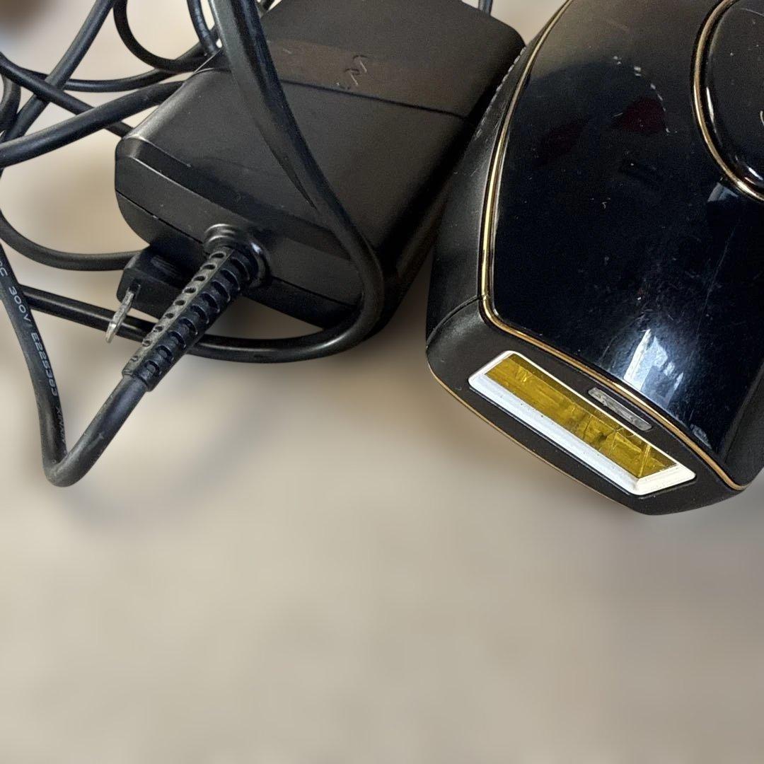 光脱毛器 smooth skin ブラック ACアダプター式