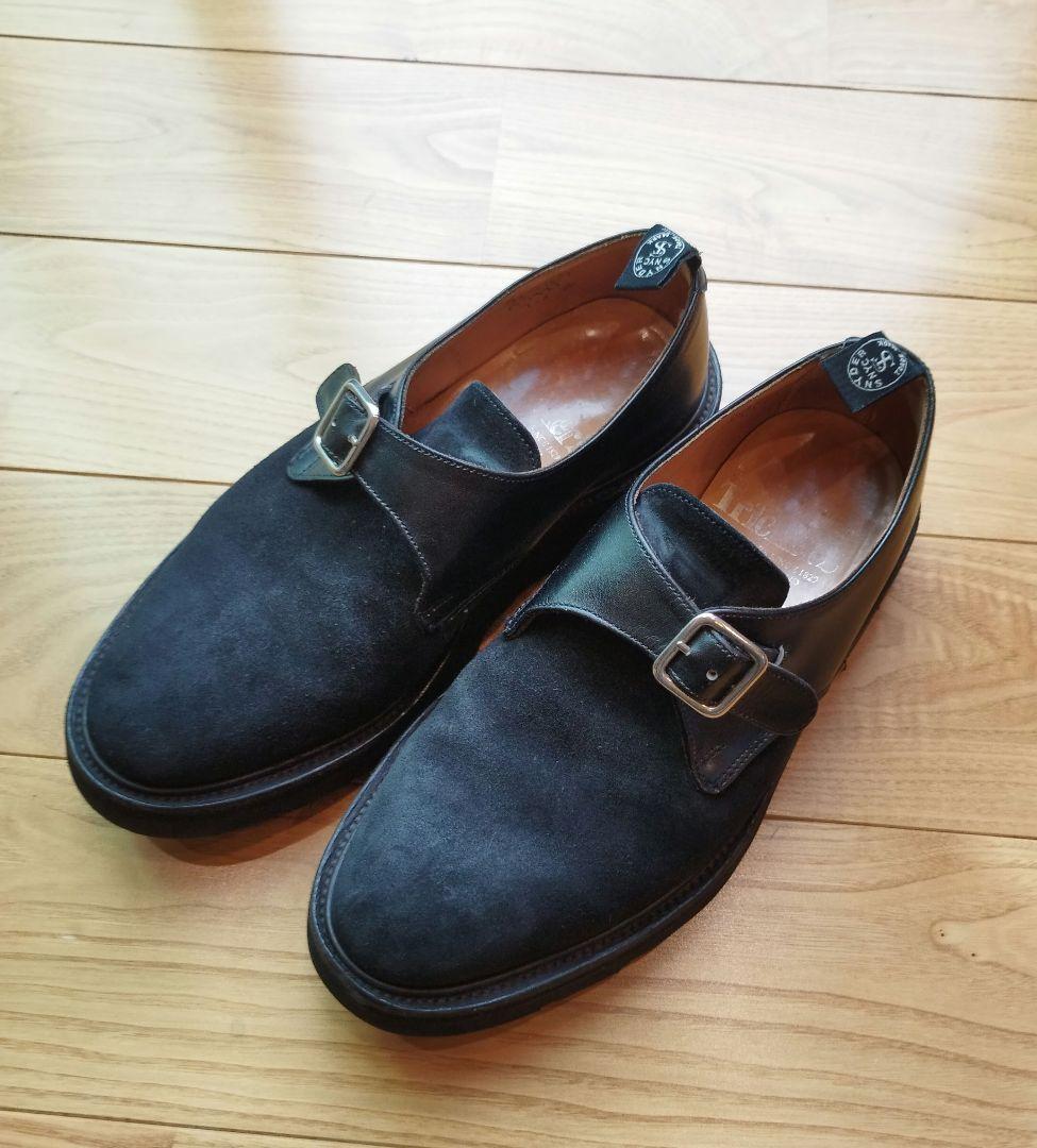 Tricker's ☓ Todd Snyder モンクストラップシューズ
