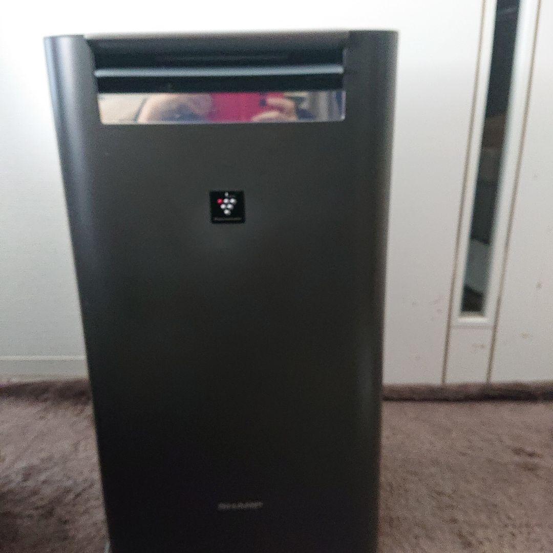 黒色 加湿空気清浄機　純正 タッチ式コントロール プラズマクラスター　13畳