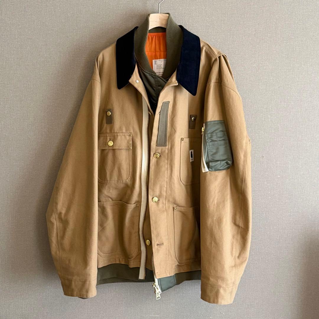 sacai × Carhartt WIP MA-1 SIZE4