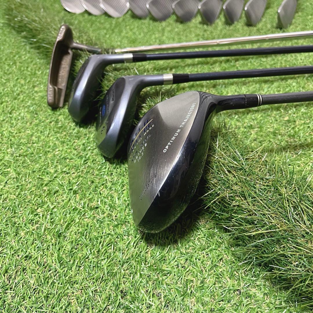 これからゴルフを始める方にオススメ ミズノ他 メンズゴルフクラブ豪華14本セット