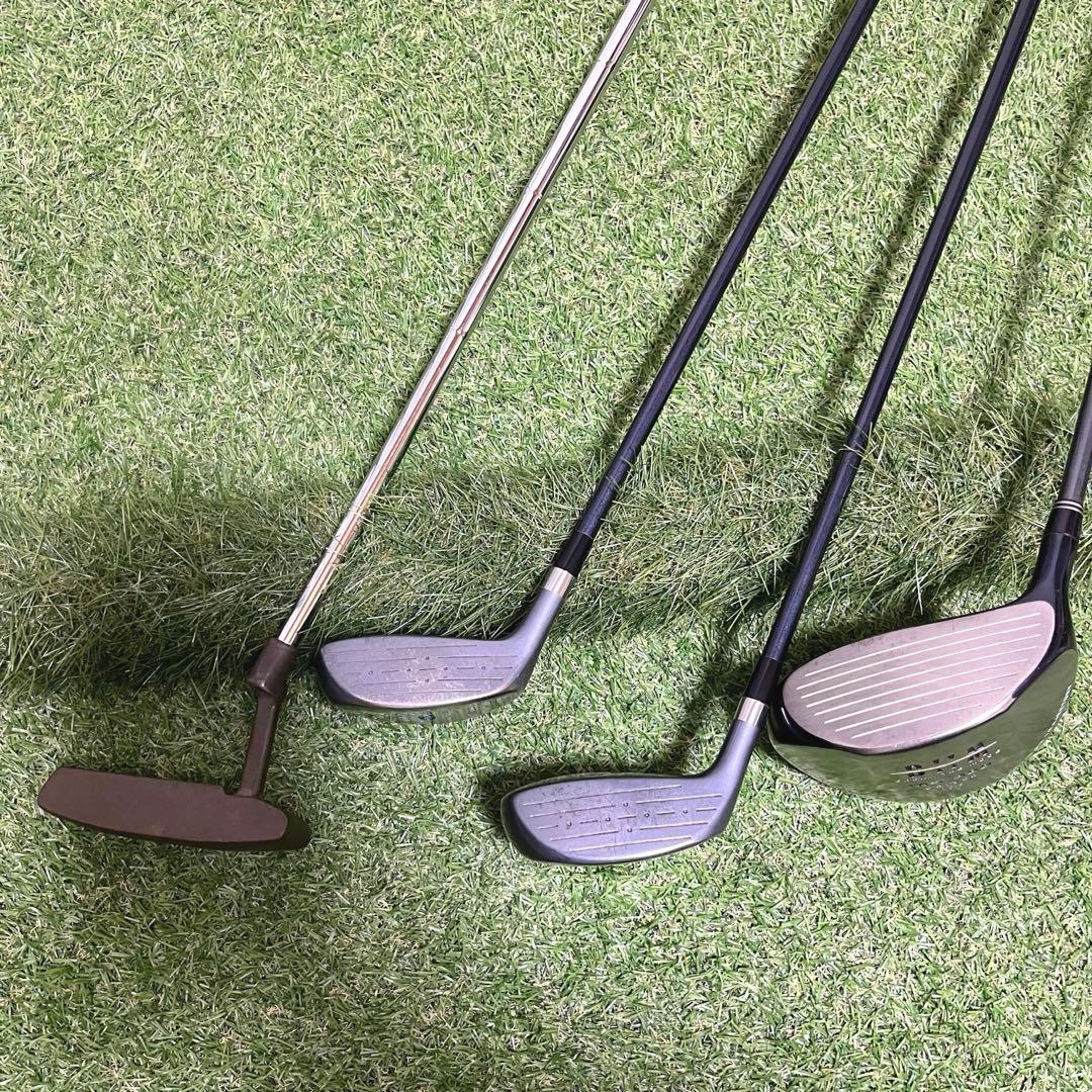 これからゴルフを始める方にオススメ ミズノ他 メンズゴルフクラブ豪華14本セット