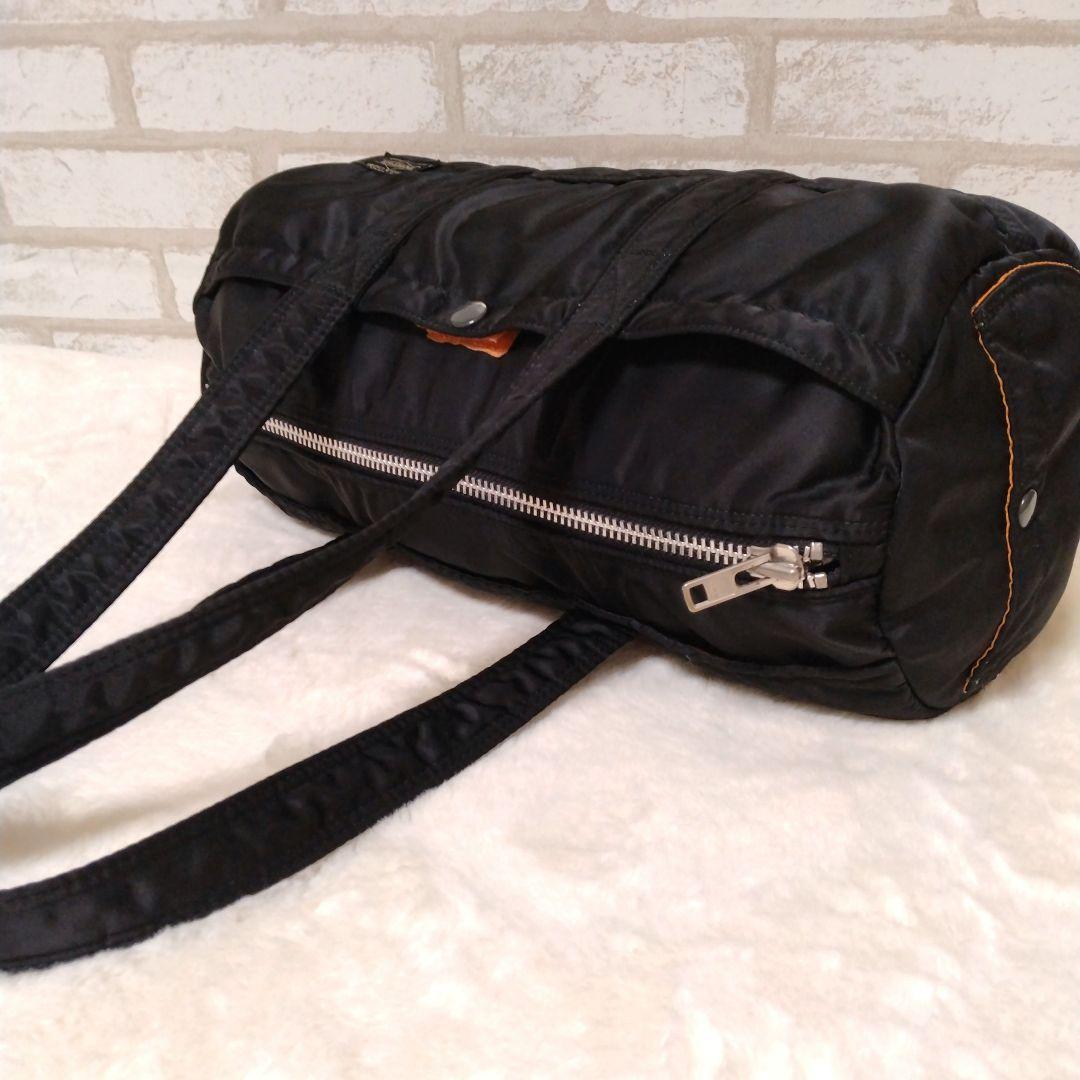 PORTER ポーター タンカー ミニボストンバッグ ドラムバッグ ブラック 黒