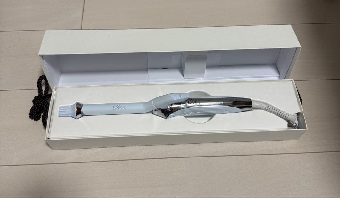 ReFa カールヘアアイロンプロ ホワイト 箱付き　保証書付