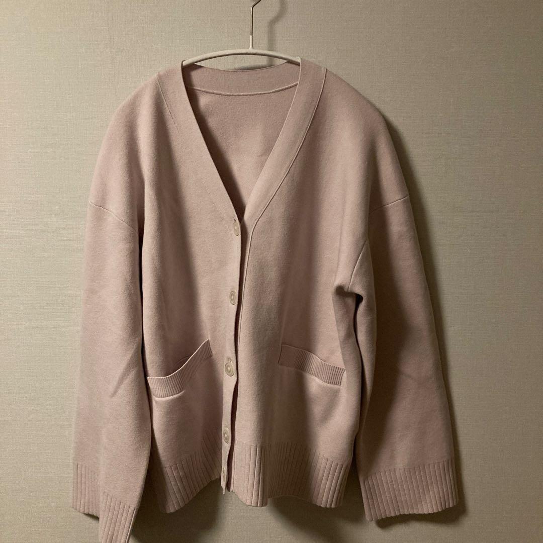 Noble W編みオーバーカーディガン