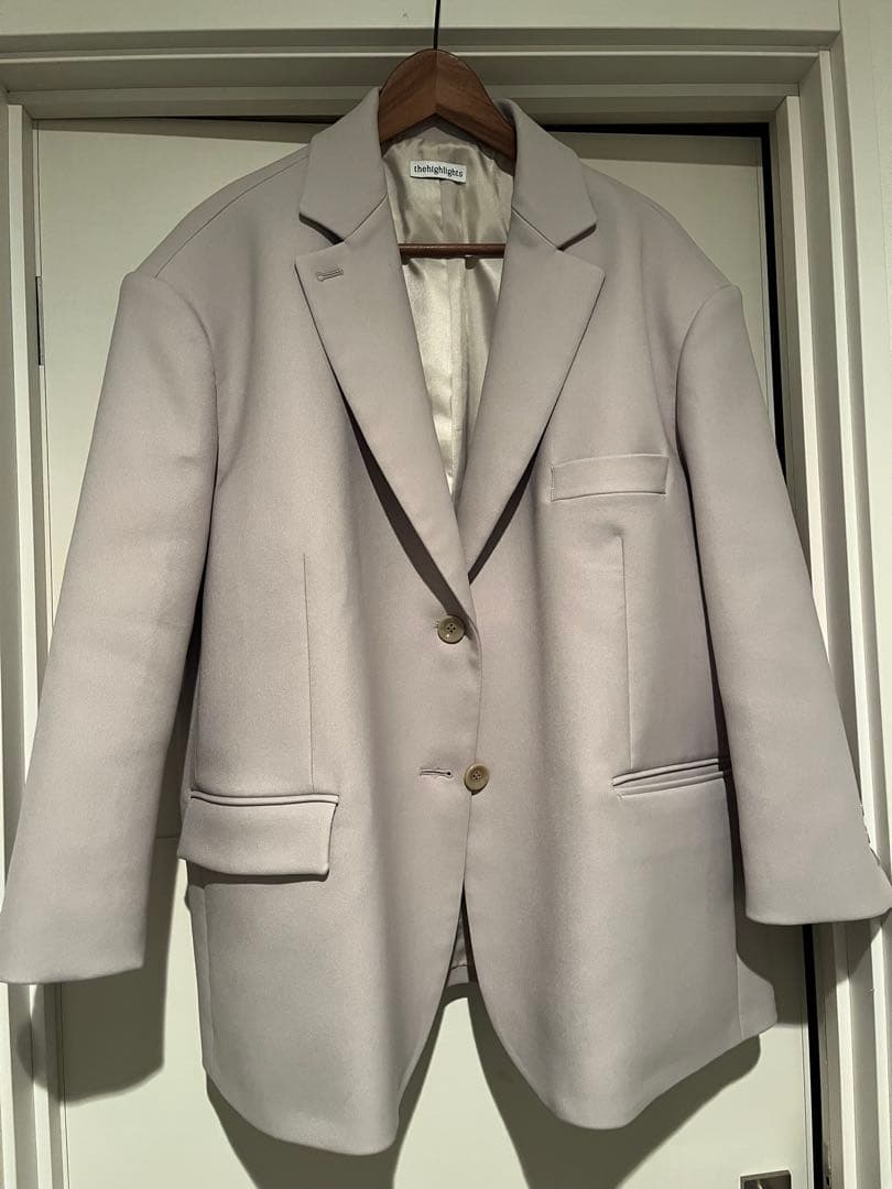 本日限定　thehighlights ジャケット ホワイトベージュ