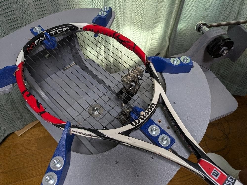 ストリングマシン(ガット張り機)TG-4 ③