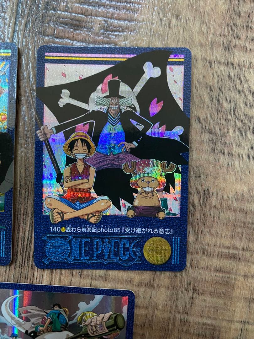 k*e様 ワンピース カードダス ビジュアルアドベンチャー 3枚セット