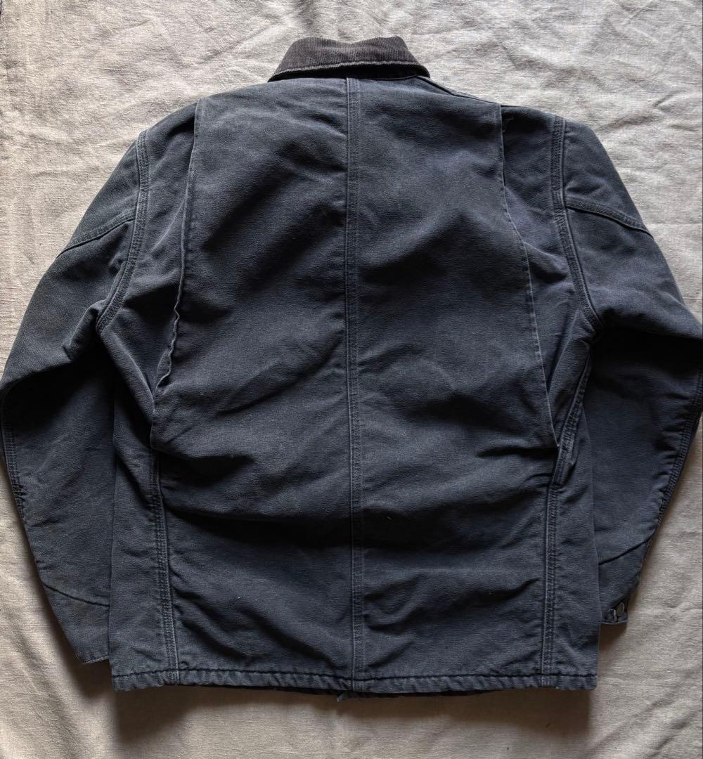 【雰囲気抜群】 90s Carhartt ミシガンチョアコート BLKブラック