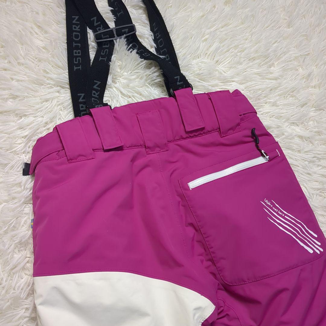 【美品✨ISBJORN✨130cm】スキー スノー スノボ ウェア セットアップ