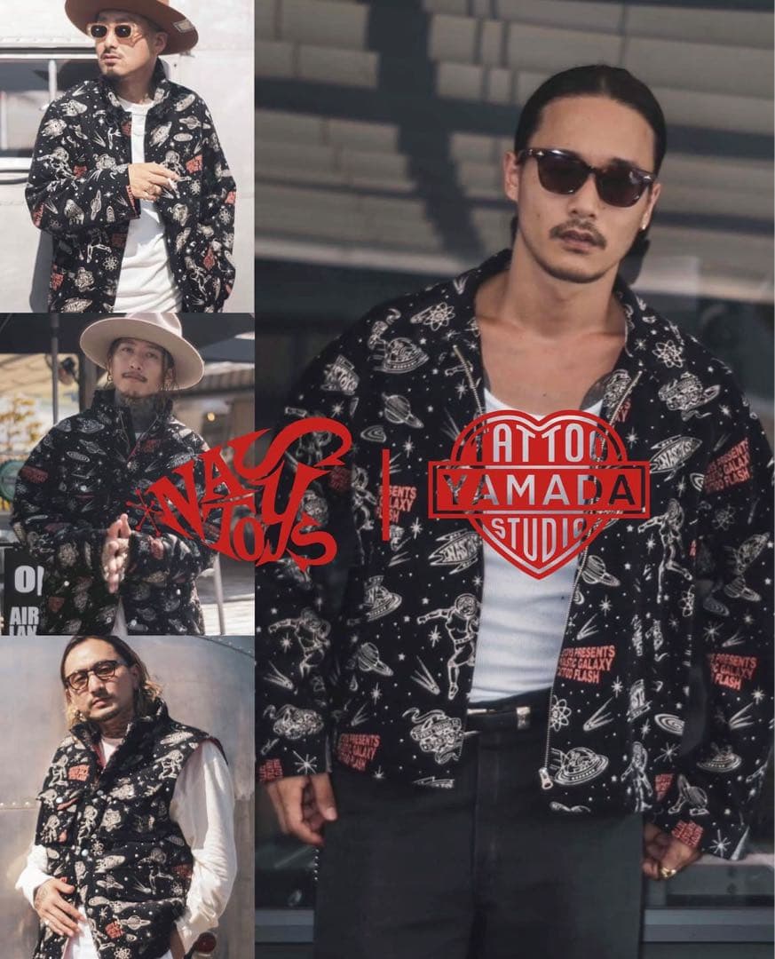 1*者様 森下直哉着用モデルNASTOYS×TATOO STUDIO YAMAD