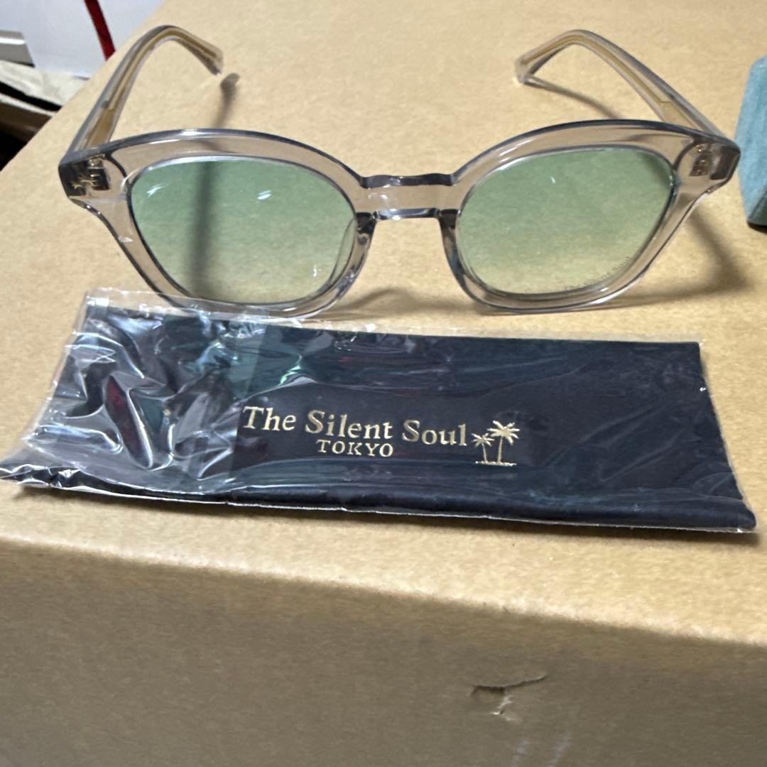 The Silent Soul 数原龍友着用　サングラス メガネ　クリアフレーム