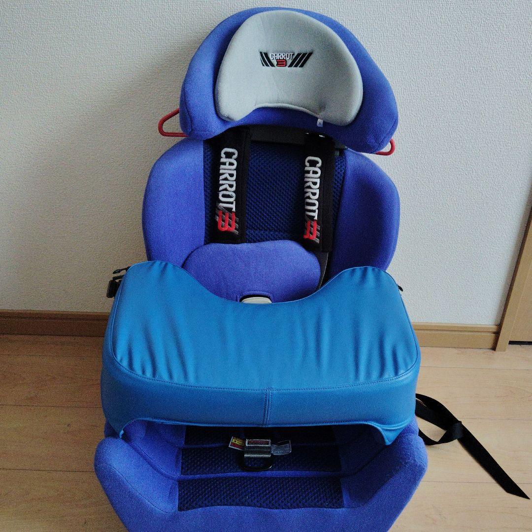 CARROT 3 障害児車載用座位保持装置　 青