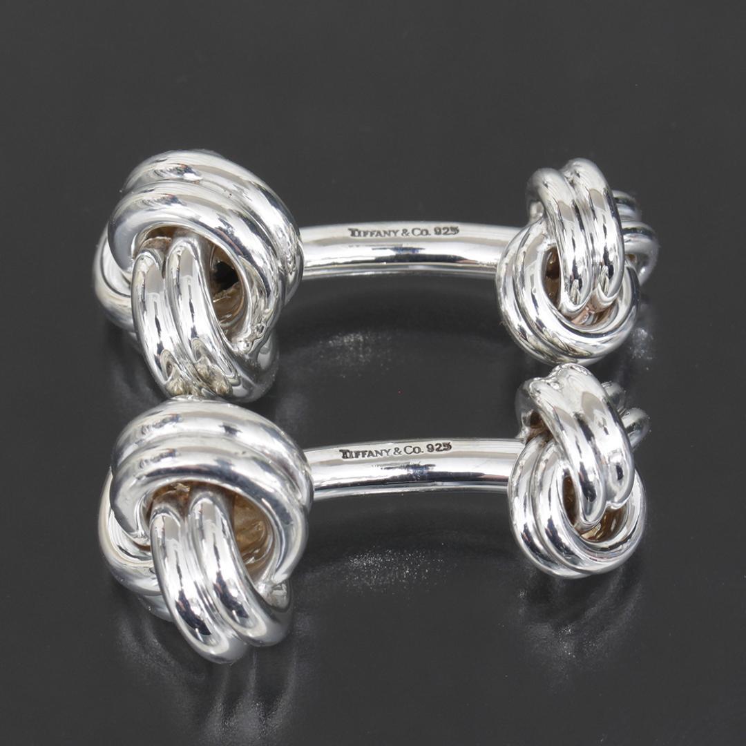 ティファニー ノット ツイスト シルバー カフス SV925 17ｇ 新品仕上済