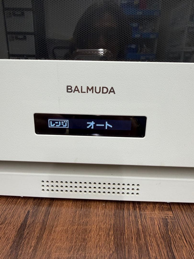 【美品】BALMUDAバルミューダオーブンレンジK04A-WHThe Range